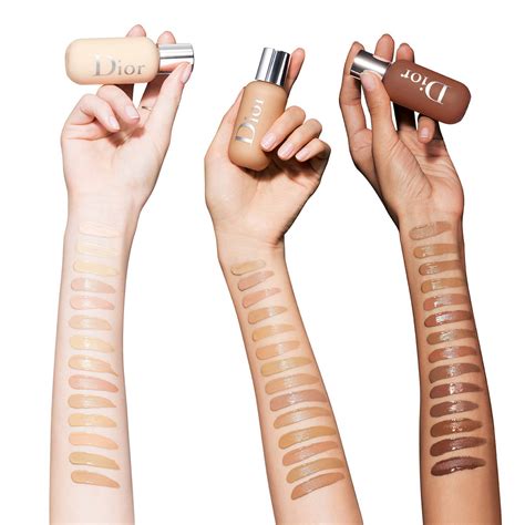 dior backstage foundation swatches 3w|dior body foundation reviews.